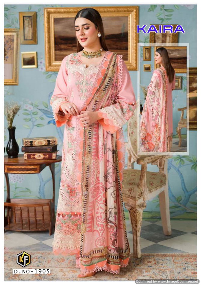 Kaira Vol 19 By Keval Printed Lawn Cotton Pakistani Dress Material Wholesale Price In Surat
